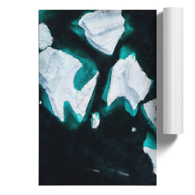 Iceberg In Greenland - No Frame Print