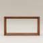 Console rectangulaire de 60 po en placage de bois massif, table de canapé large, table de canapé derrière avec amplement de rangement pour le vestibule et le salon-128993971