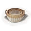 Wicker Metal General Basket Set