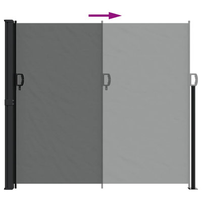 Vidaxl Retractable Side Awning