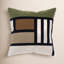 Housse et insert de coussin carré 100% coton Kaia
