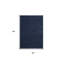 Tapis intérieur antidérapant bleu nuit 5 pi x 7 pi