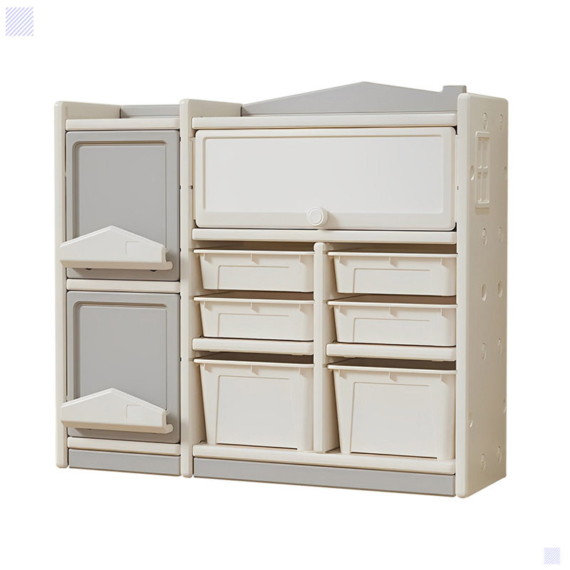 Armoire de rangement multicouches pour livres d'images