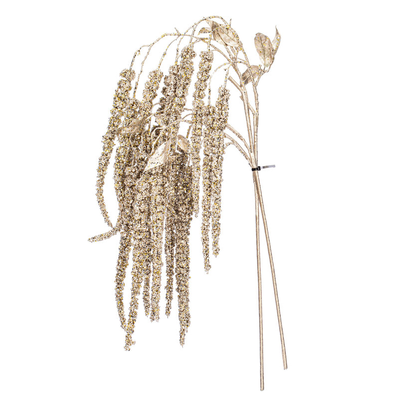Amaranthus artificiel argent 44 po Primrue 2 par sac. Comprend 2 jets par paquet., Champagne