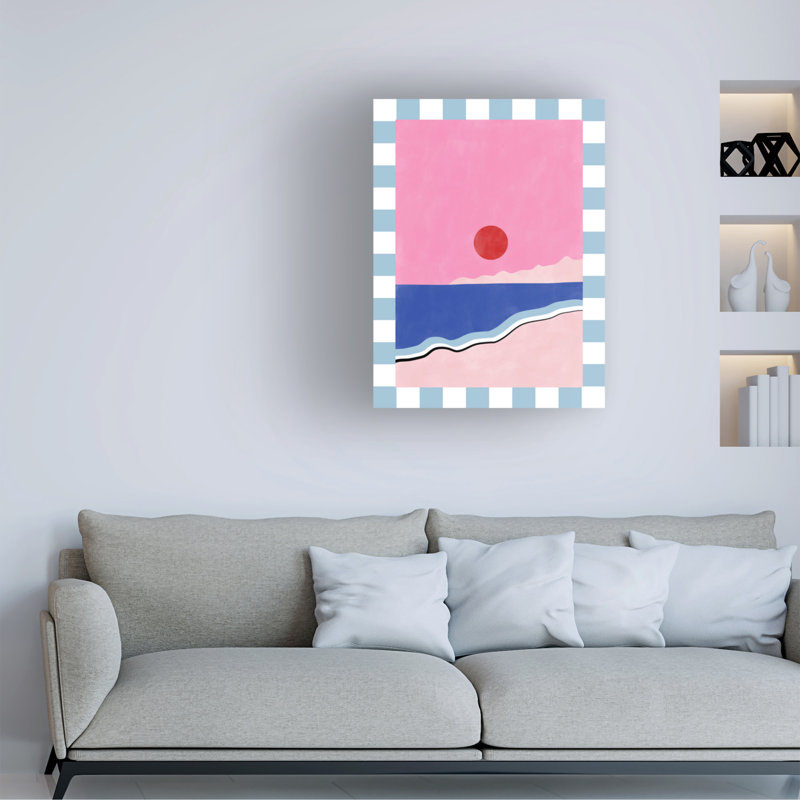 Œuvre d'art sur toile, Elena Ristova, H 19 po x l 14 po