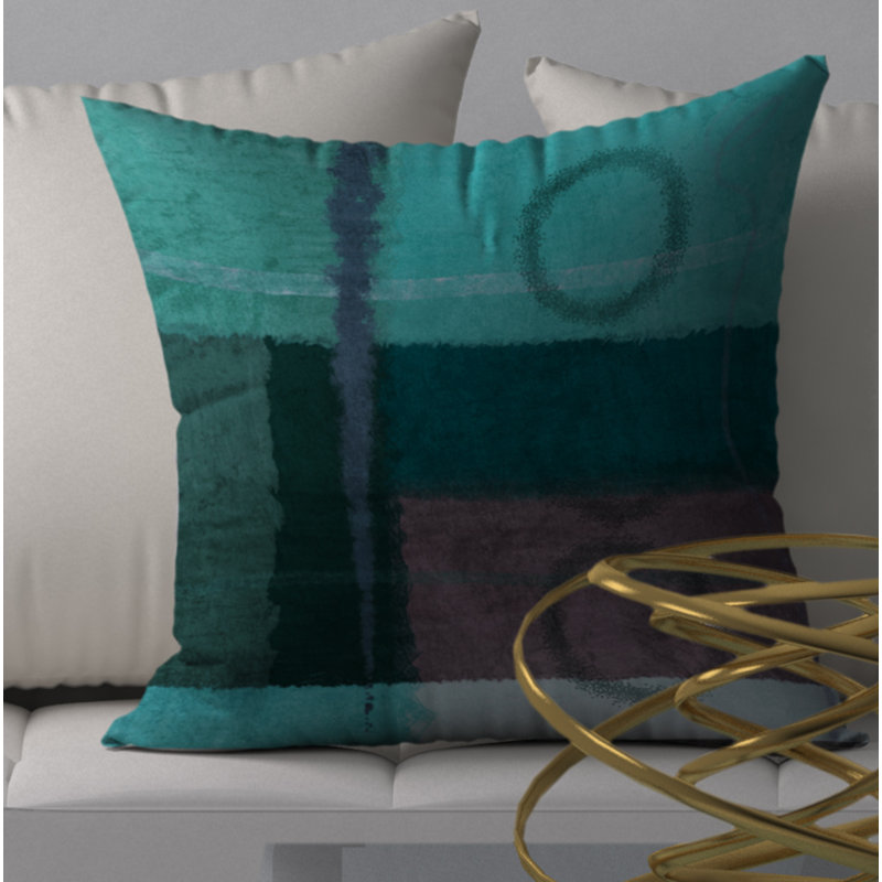  Housse de coussin carré et insert, 18" x 18"