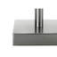 Éclairage, ensemble de 2, lampe de table de 17 po, port USB inclus, nickel métallique, abat-jour ivoire / crème, contemporain-170004348-170004349