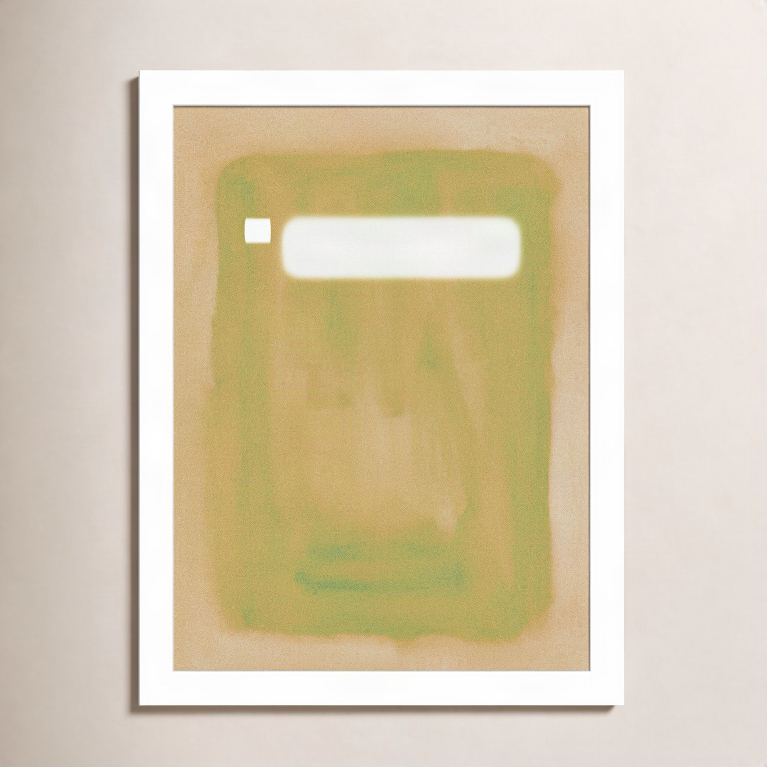 Focal Point II Print by Melissa Wang, White, 13" H x 10" W