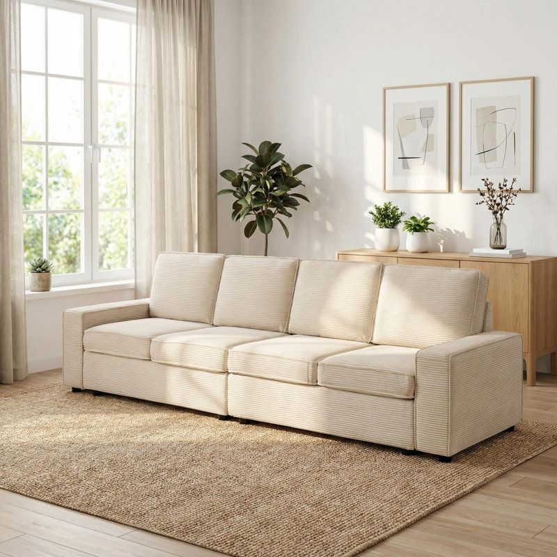 Canapé modulaire GarveeHome, Beige