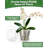 10 Pack 7 Inch Deeper and Thicker Plastic Orchid Pots with Holes
