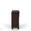 Commode sept tiroirs cerisier foncé