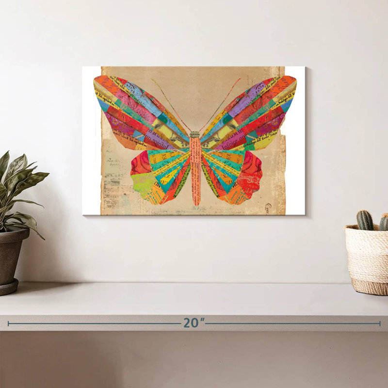Craft Butterfly, 8" H x 12" W