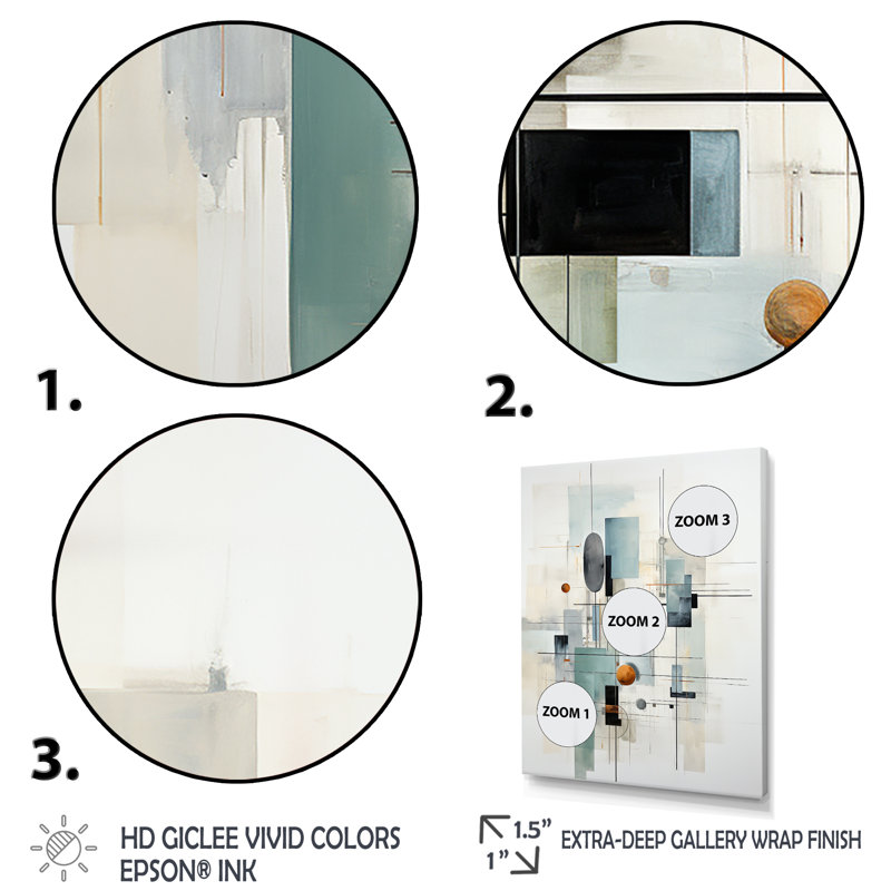 «Jabre Gray Supreme», impression sur toile, Toile tendue, H 44 po x l 34 po x P 1,5 po