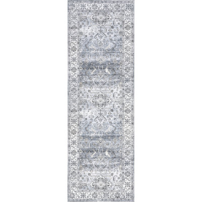 Britt Persian SplashGuard Machine Washable Area Rug