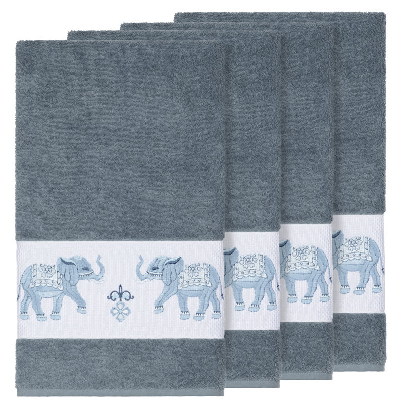 Quinn Turkish Cotton Midweight Bath Towel, Teal