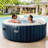 Intex Vinyl Round Inflatable Hot Tub