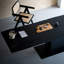 Table de salle à manger en bois de frêne noir carbonisé-112690904