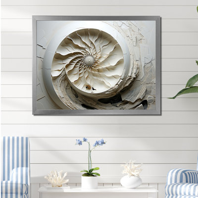 «Abstract Snails Nautilus II», reproduction sur toile