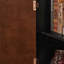 Armoire de plancher de style moderne Mid-Century de 34,2 pouces, rangement rétro avec tablette et portes réglables, console décorative polyvalente pour la maison