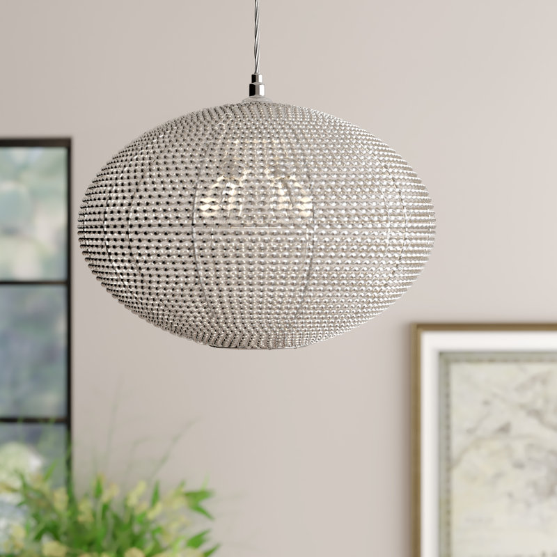 4 - Light Dimmable Globe Chandelier