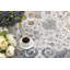 Tapis d'entrée gris / beige 2 pi x 4 pi (2 pi 3 po x 4 pi) gris / beige
