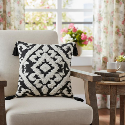 Housse et insert de coussin décoratif en polyester