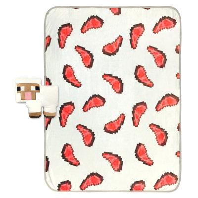 Ensemble de petites jetés en forme d’agneau et de mouton 2 pièces