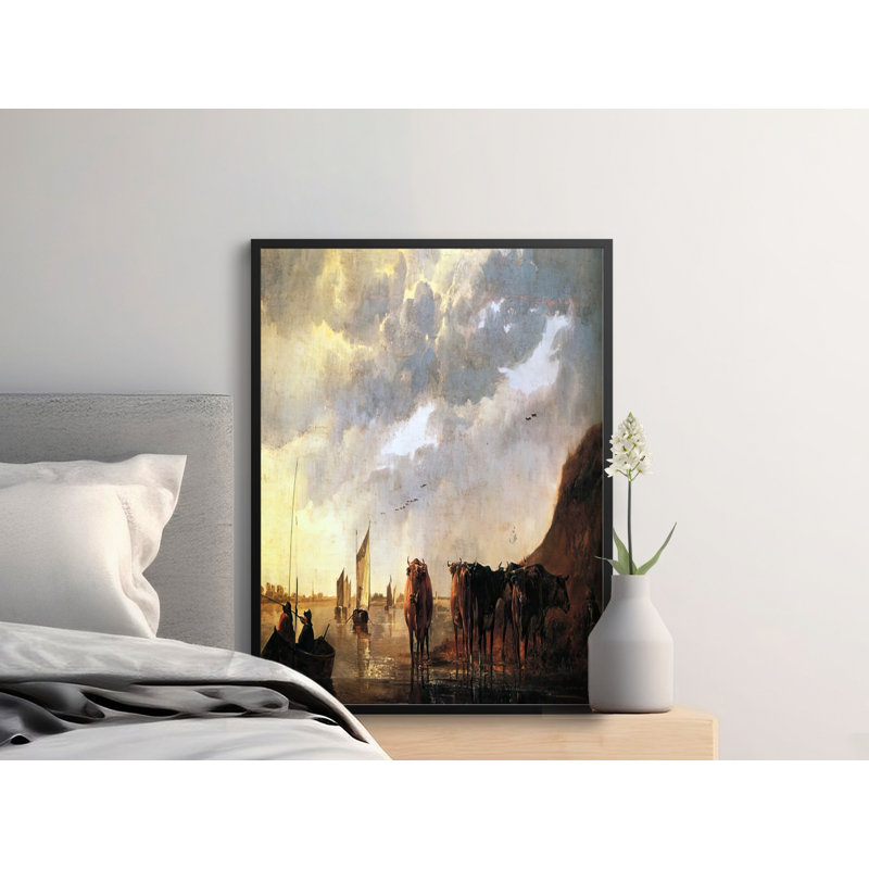 Wedgeworth 1 Piece Floater Frame Wall Art, 12x16