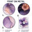 Éternelle écho de bégonia mauve II - géraniums, décoration murale en métal, impression traditionnelle sur métal-278688042