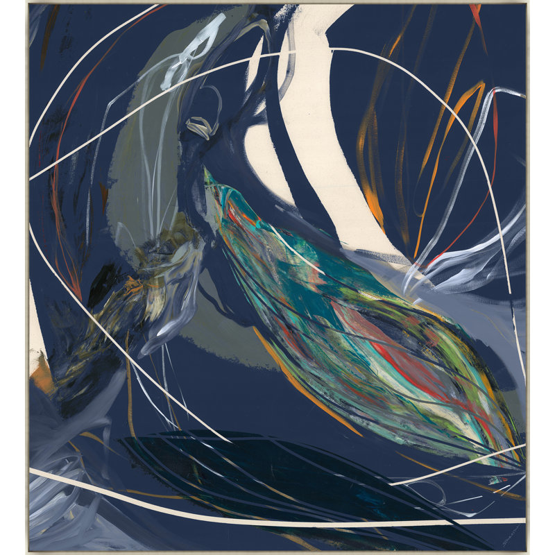 «Cross Breeze III» par Sarah Stockstill - peinture sur toile