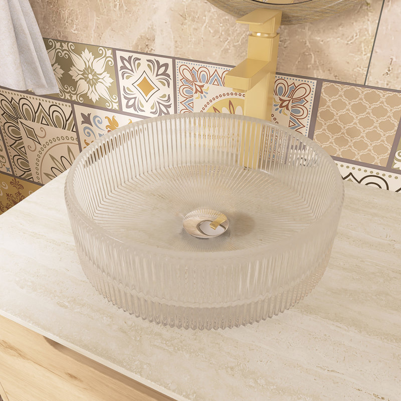 Meuble-lavabo mural 24 po avec comptoir en marbre, 24"