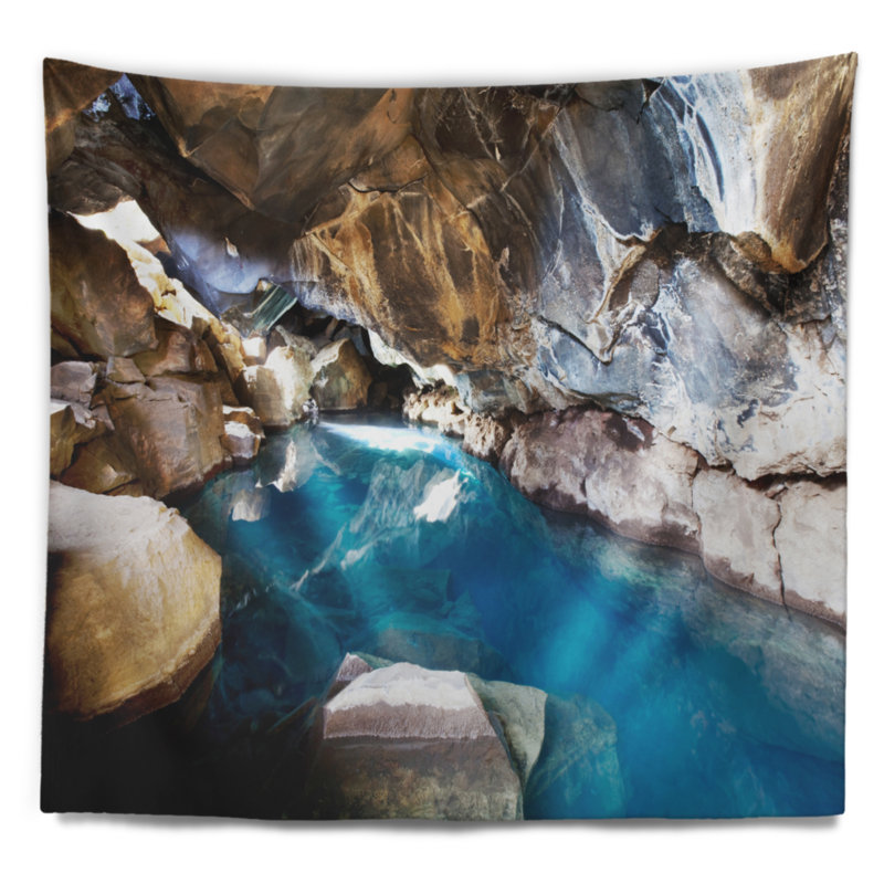 Polyester Tapestry, 50" H x 60" W