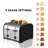 Kenmore 4 Slice Stainless Steel Toaster with Dual Controls, Extra Wide Slots and Bagel & Defrost-66582889