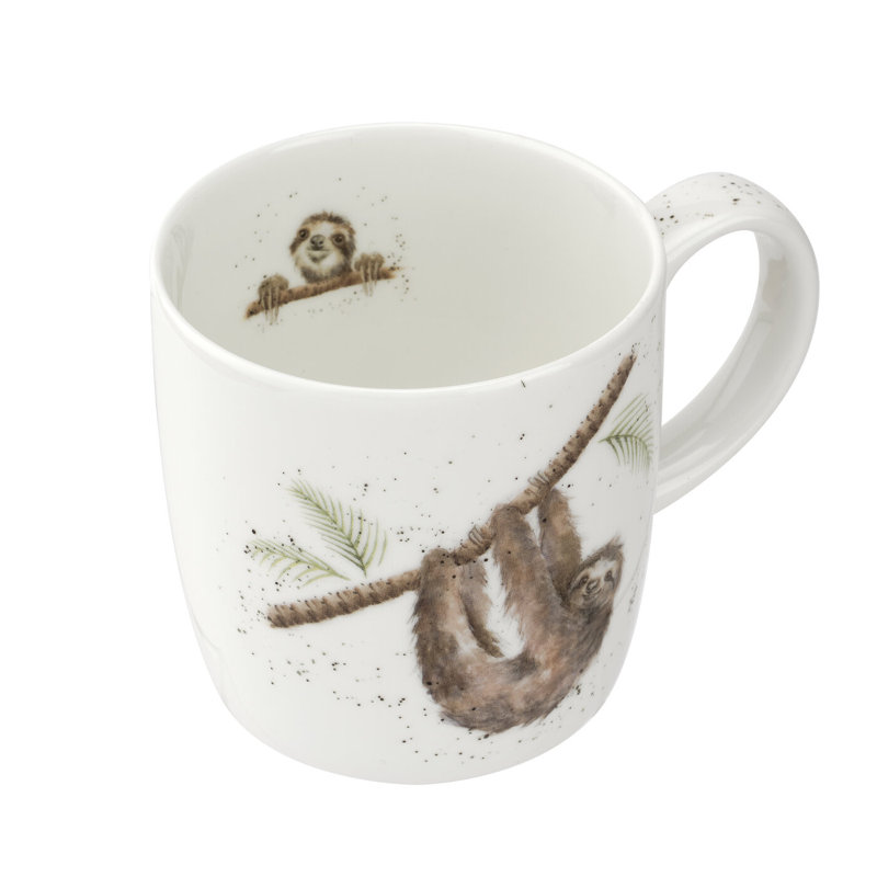 Tasse royale de 14 oz de Royal Worcester par Wr-Wrendale Designs