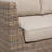 Outdoor Patio Wicker Sectional Seating Set With Cushions - Seats 9