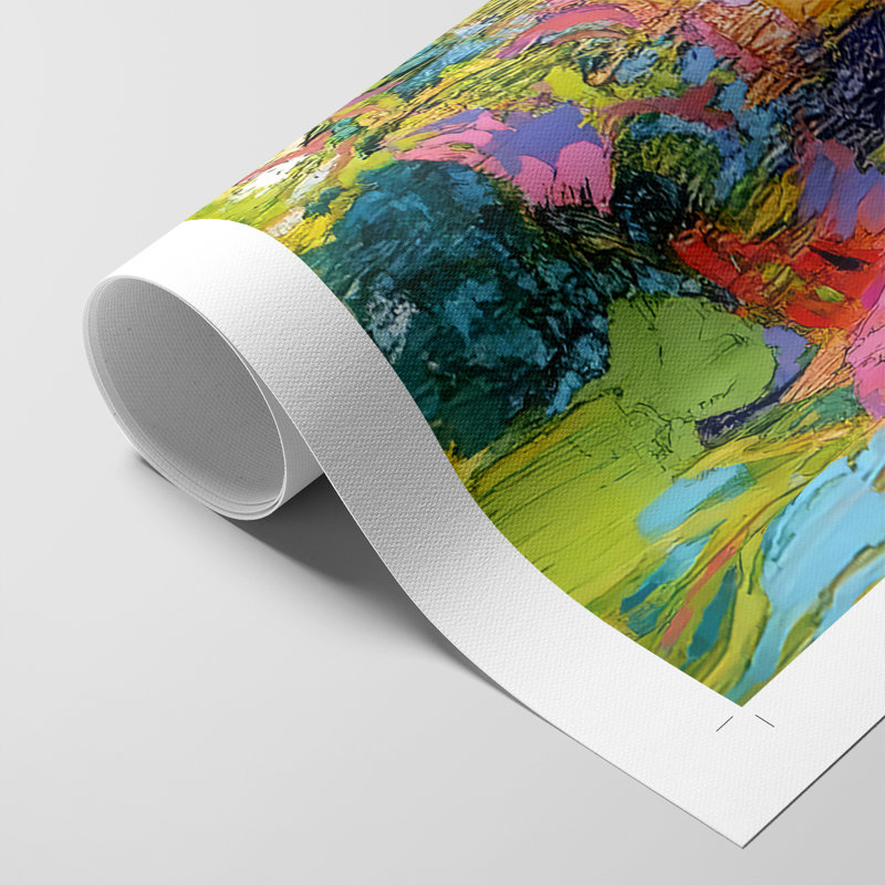 Série FLORAL DCI - Impression sur toile seulement - NON CADRE, H 27 po x l 18 po