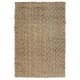 Jute / Sisal Chevron Area Rug in Brown