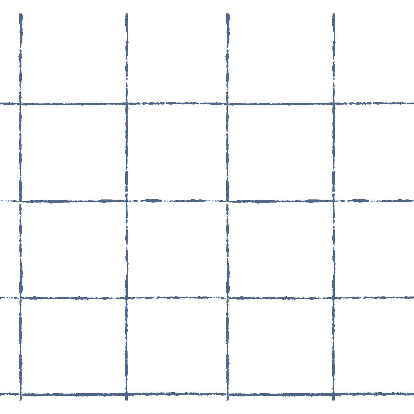 Plaid Wallpaper Double Roll, Blue