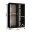 Amoriana 2 Door Wardrobe
