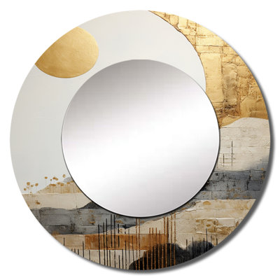 Farmstead Elegance Countryside - Farmhouse Round Mirror Wall Decor_MTMIR111706