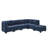 Polyester Modular Sectional Sofa With Tool-Free Assembly