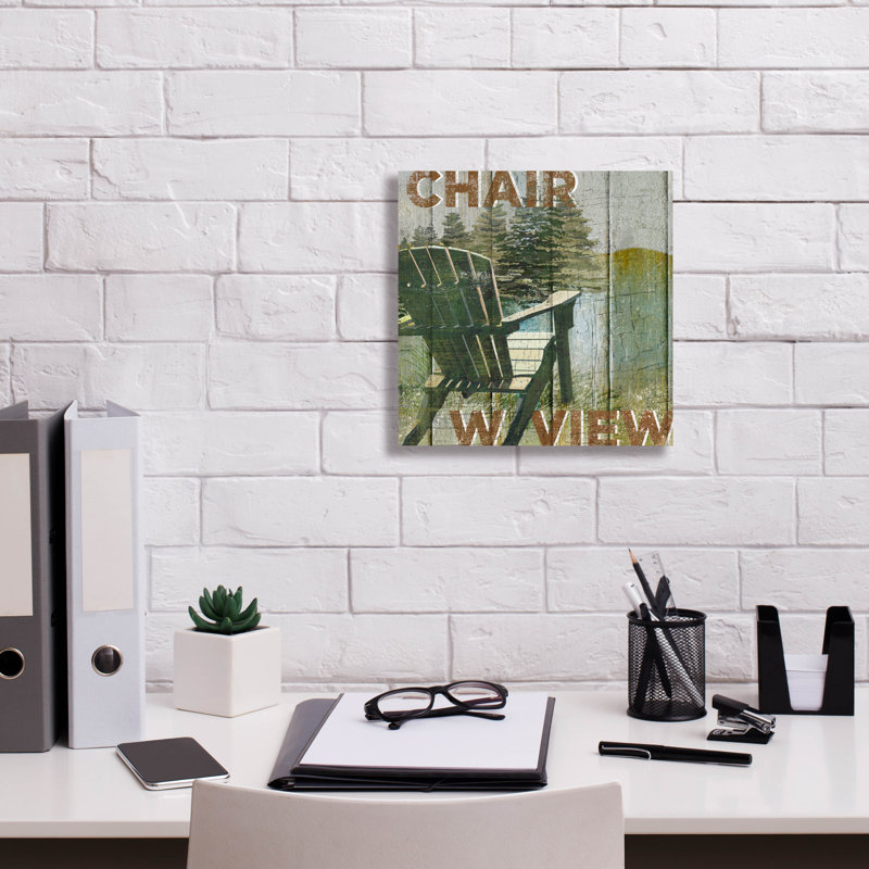 «Open Seasonhage» par Art Licensing Studio, art mural sur toile, H 12 po x l 12 po x P 0,75 po