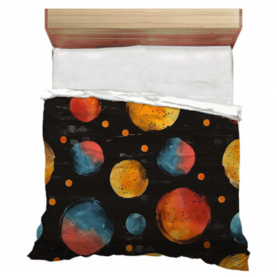 Celestial Spheres Artwork Geometric Comforter