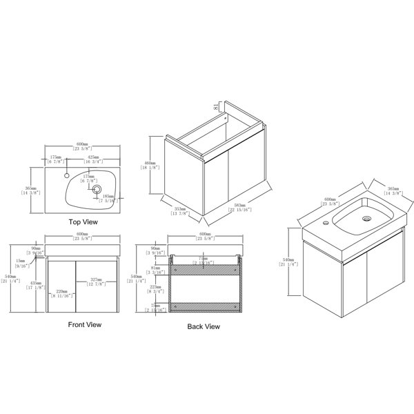 Dimensions du produit