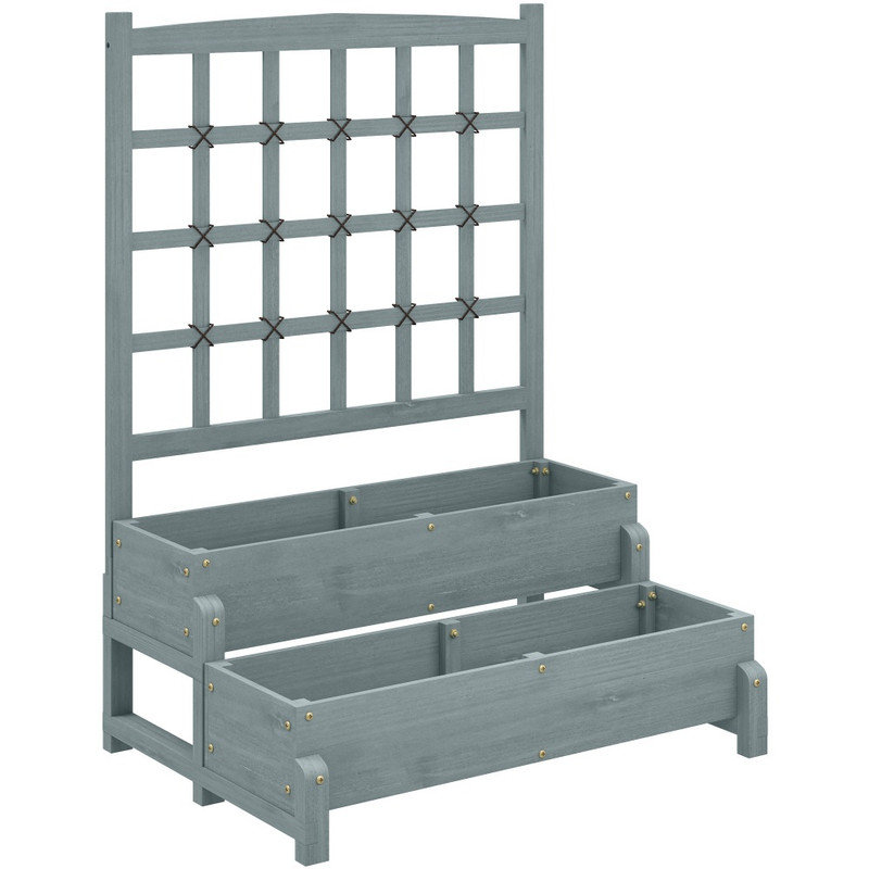Planter, Grey, 1