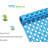 35x16" Soft Non-slip Bath Mat Lake Blue
