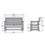 Fauteuil oscillant d'extérieur Lehigh-91306396