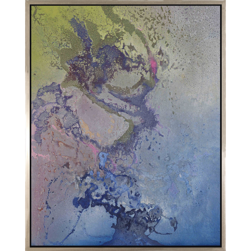 Barely Visible - Peinture sur toile avec cadre flottant