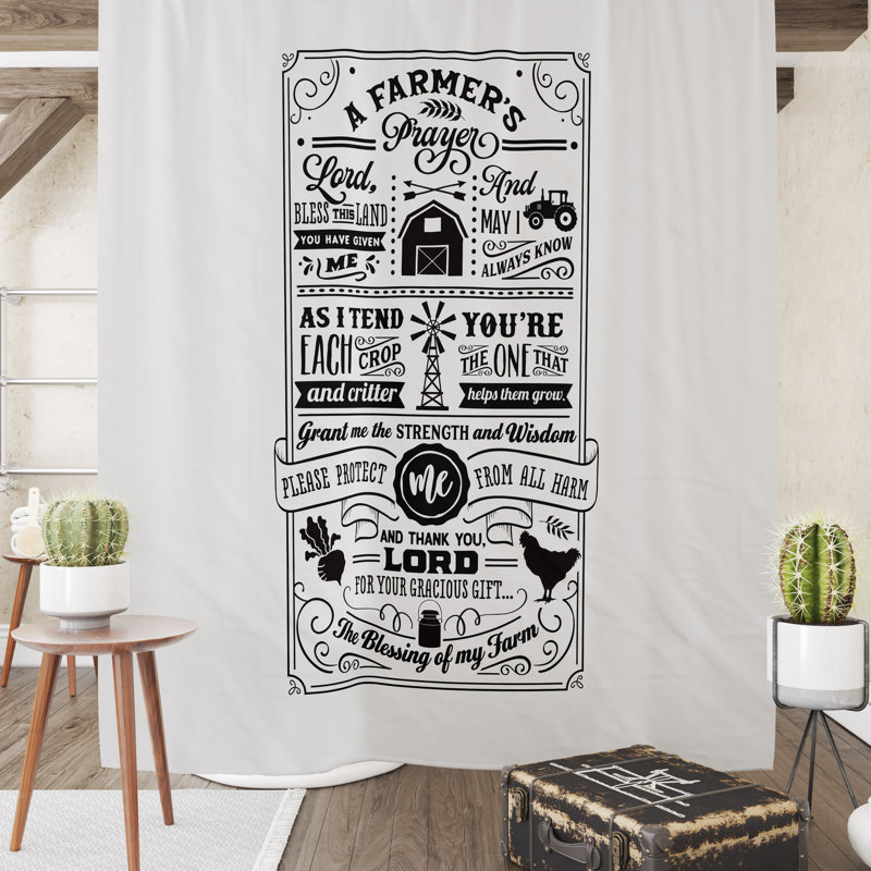 Gianangela Shower Curtain, 74" H x 71" W