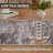 Area Rug Living Room Rugs Indoor Soft Fluffy Rug Abstract Carpet for Bedroom Kitchen Dining Room Floor Washable Plush Throw Large Accent Rug Home Office Nursery Decor Brown 5*7ft(152*213cm)-129906555